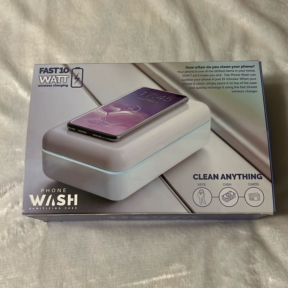 Phone Wash Sanitizing Case
